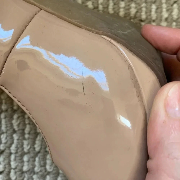 Steve Madden Gold Studded Heels - Picture 6 of 10